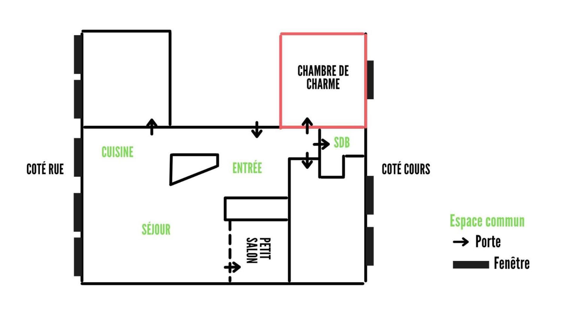 טרואה Chambre Privee Confort Charme Hypercentre Chez L'Habitant מראה חיצוני תמונה