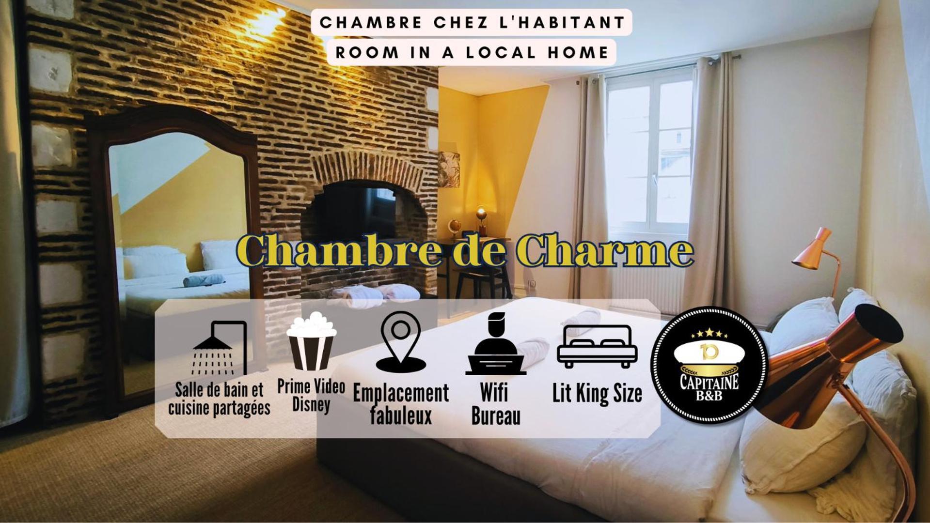 טרואה Chambre Privee Confort Charme Hypercentre Chez L'Habitant מראה חיצוני תמונה